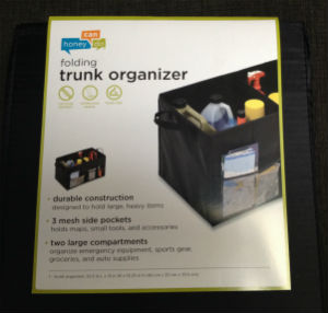 Trunk organizer